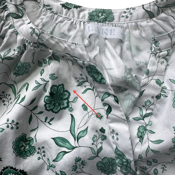 Floral Green and White Midi Dress - Picture 13 of 13